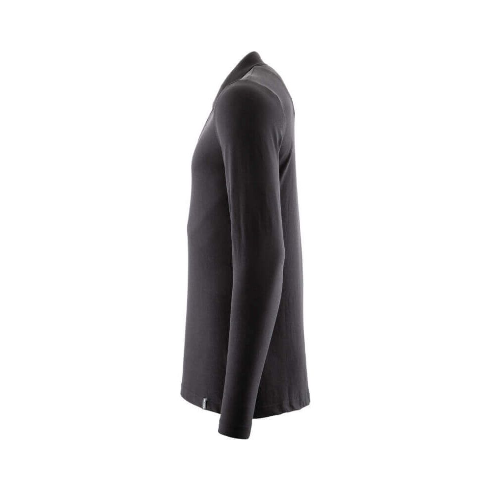 Mascot Long-Sleeved Polo Shirt 20483-961 Right #colour_black