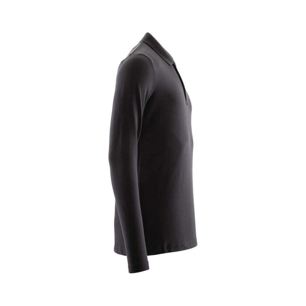 Mascot Long-Sleeved Polo Shirt 20483-961 Left #colour_black