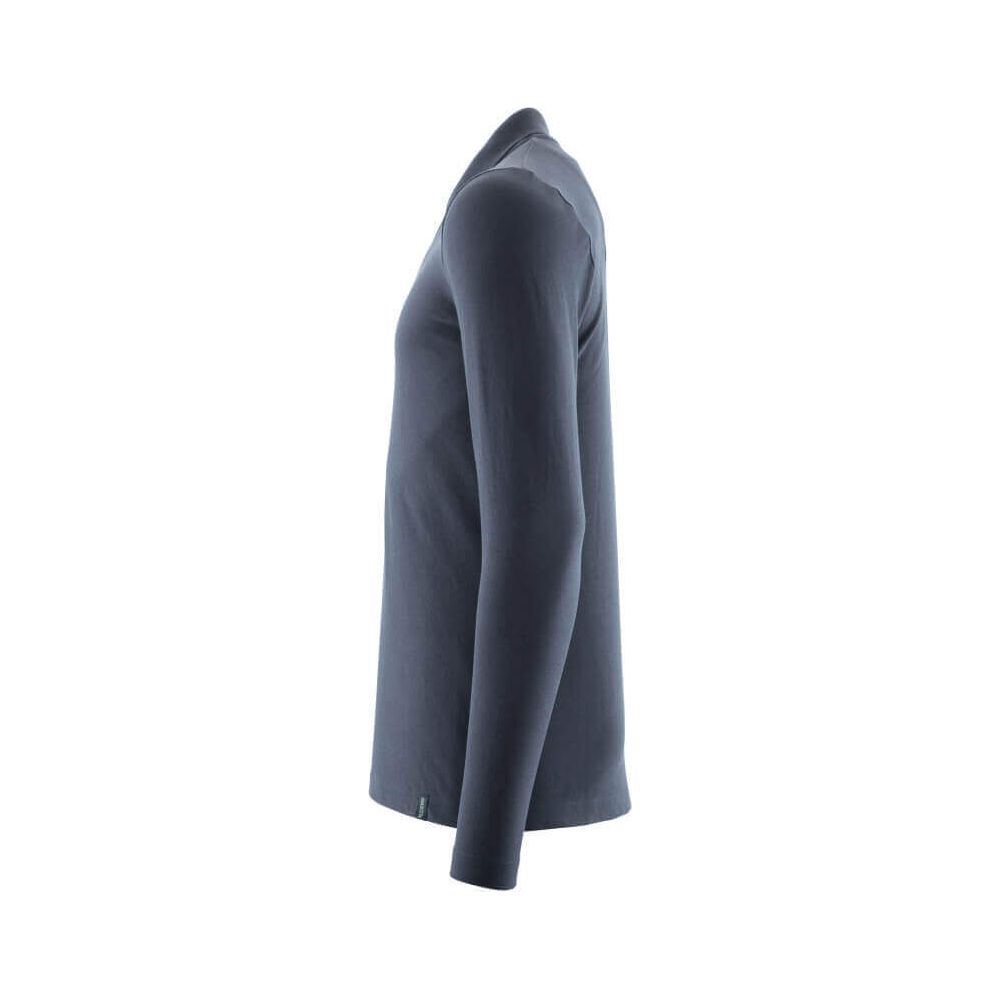 Mascot Long-Sleeved Polo Shirt 20483-961 Right #colour_dark-navy-blue