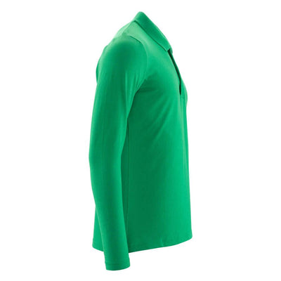 Mascot Long-Sleeved Polo Shirt 20483-961 Left #colour_grass-green