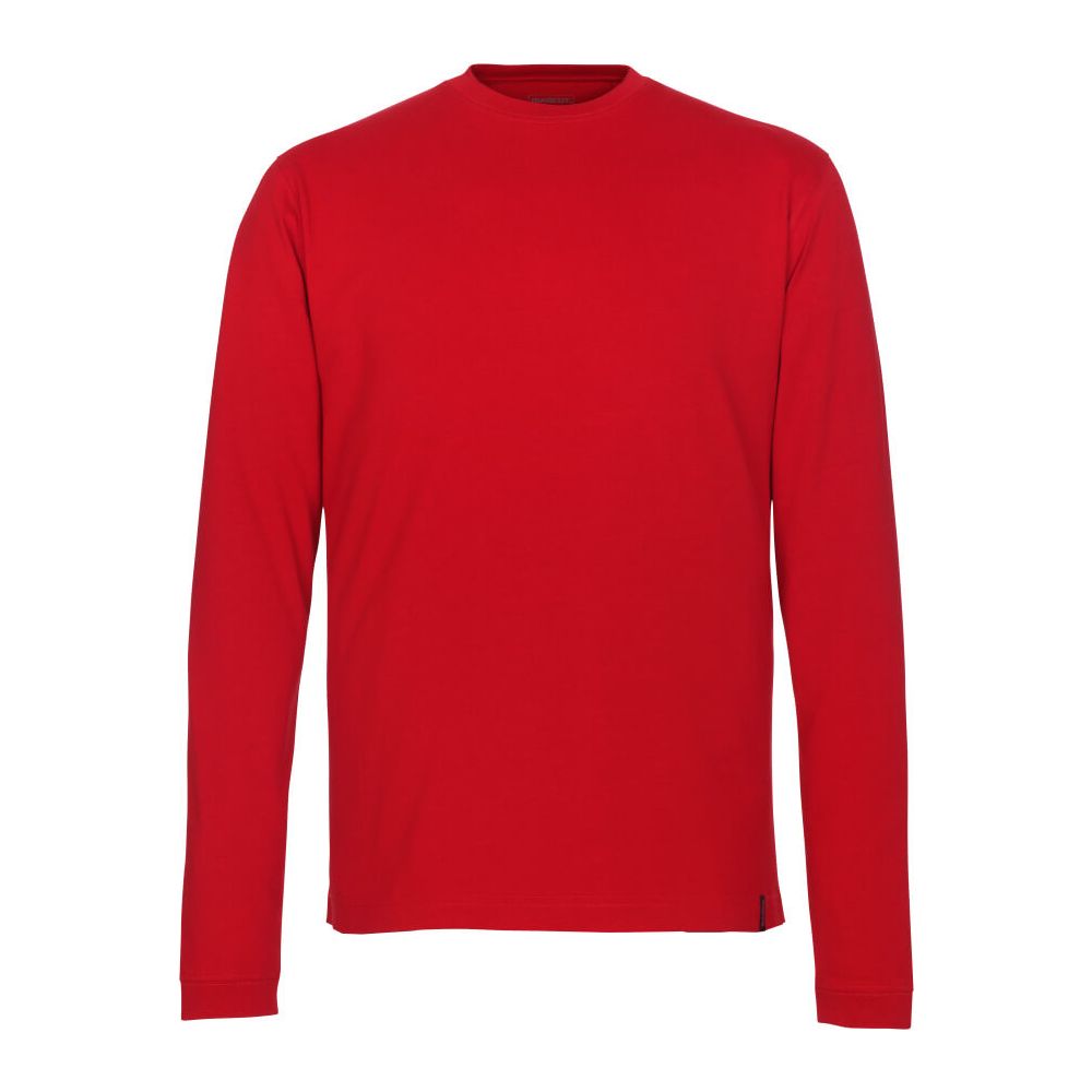 Mascot Long Sleeved T-Shirt 20181-959 Front #colour_traffic-red