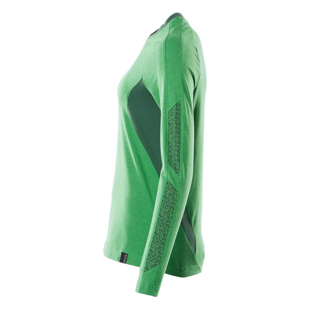 Mascot Long-Sleeved T-shirt 18391-959 Right #colour_grass-green-green