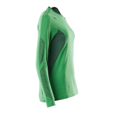 Mascot Long-Sleeved T-shirt 18391-959 Left #colour_grass-green-green
