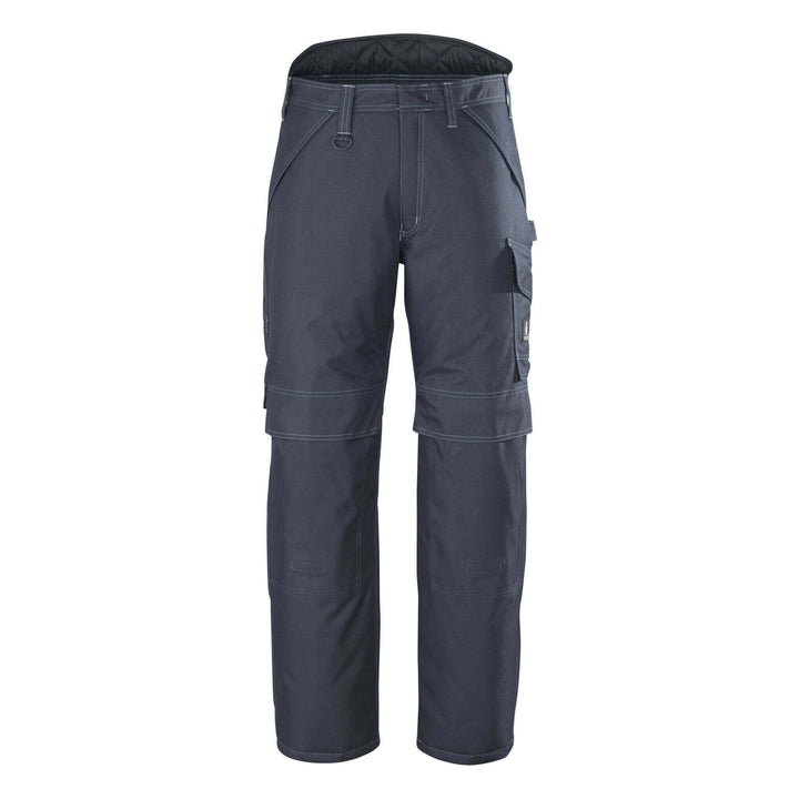 Mascot Louisville Winter Work Trousers 10090-194 Front #colour_dark-navy-blue