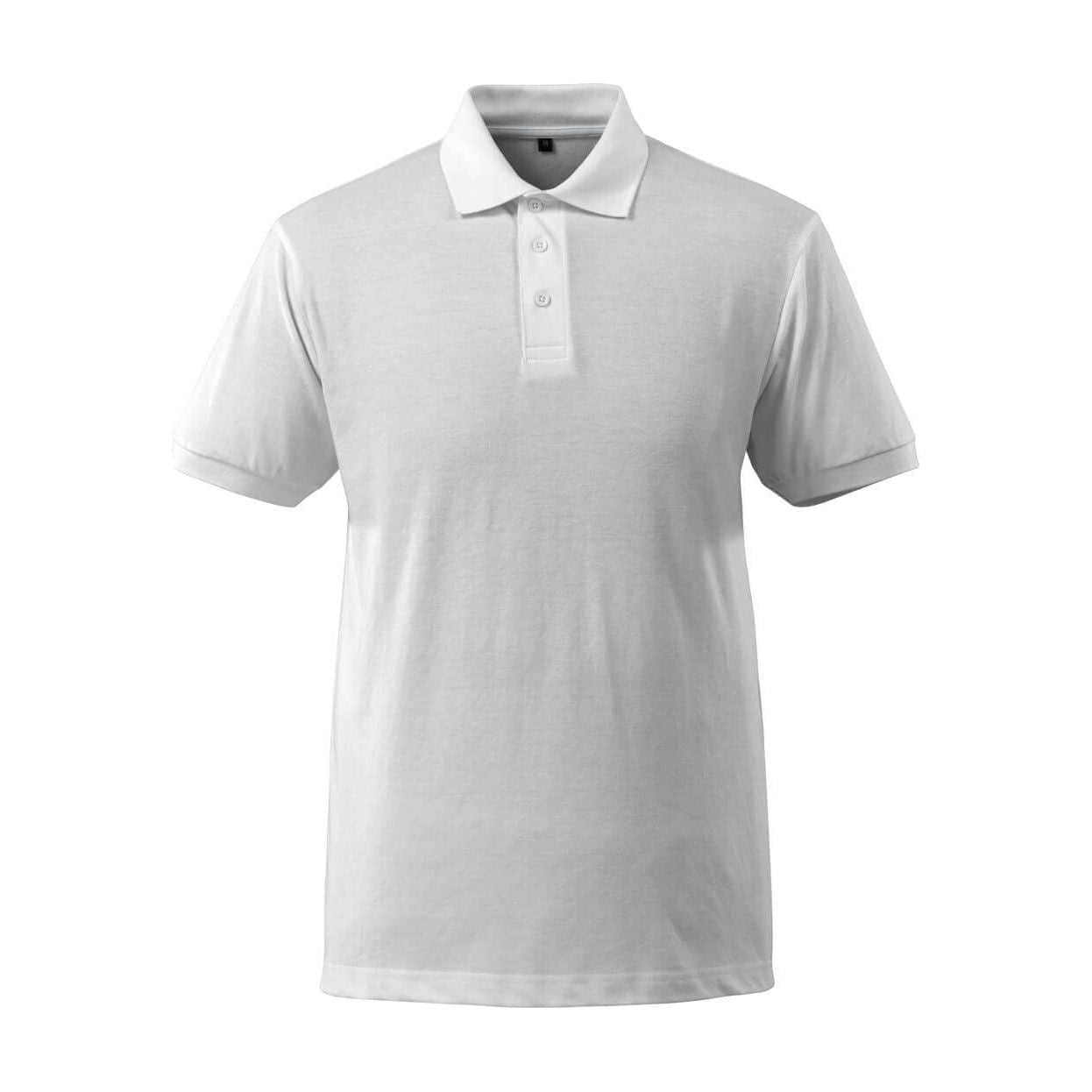 Mascot MacMichael Santiago Polo Shirt 51607-955 Front #colour_optical-white