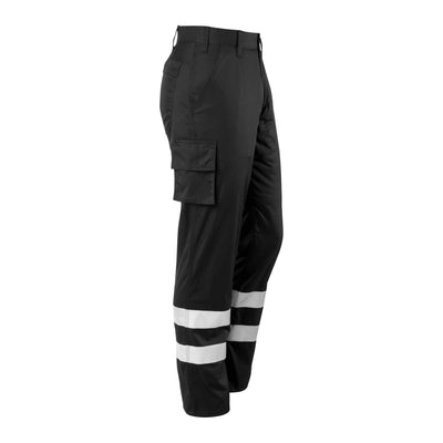 Mascot MacMichael Work Trousers 17979-850 Left #colour_black