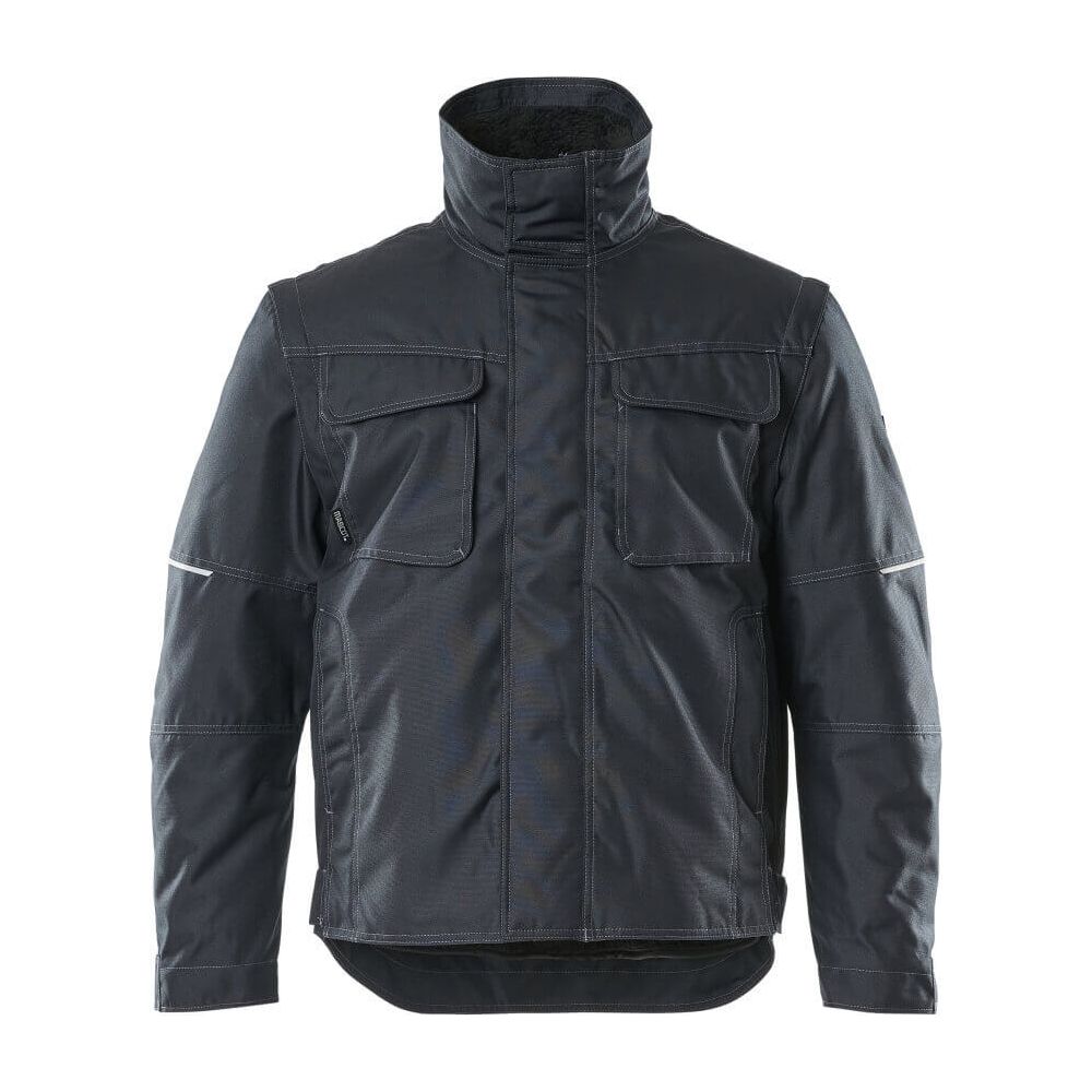 Mascot Macon Winter Jacket 10235-194 Front #colour_dark-navy-blue