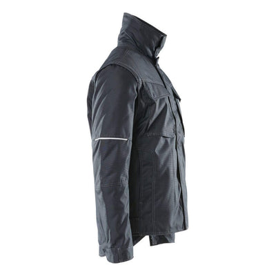 Mascot Macon Winter Jacket 10235-194 Left #colour_dark-navy-blue
