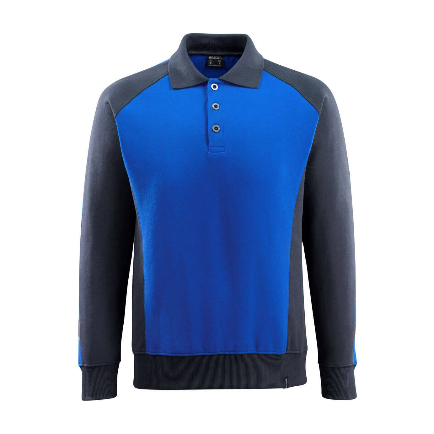 Mascot Magdeburg Polo Collar Sweatshirt 50610-962 Front #colour_royal-blue-dark-navy-blue