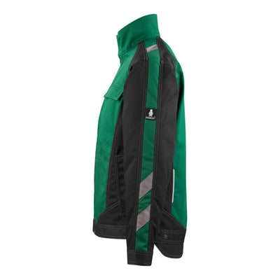 Mascot Mainz Work Jacket 12009-203 Right #colour_green-black