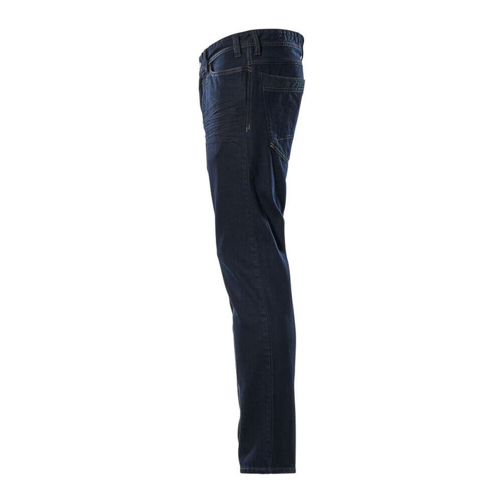 Mascot Manhattan Jeans 15379-869 Right #colour_washed-dark-blue-denim