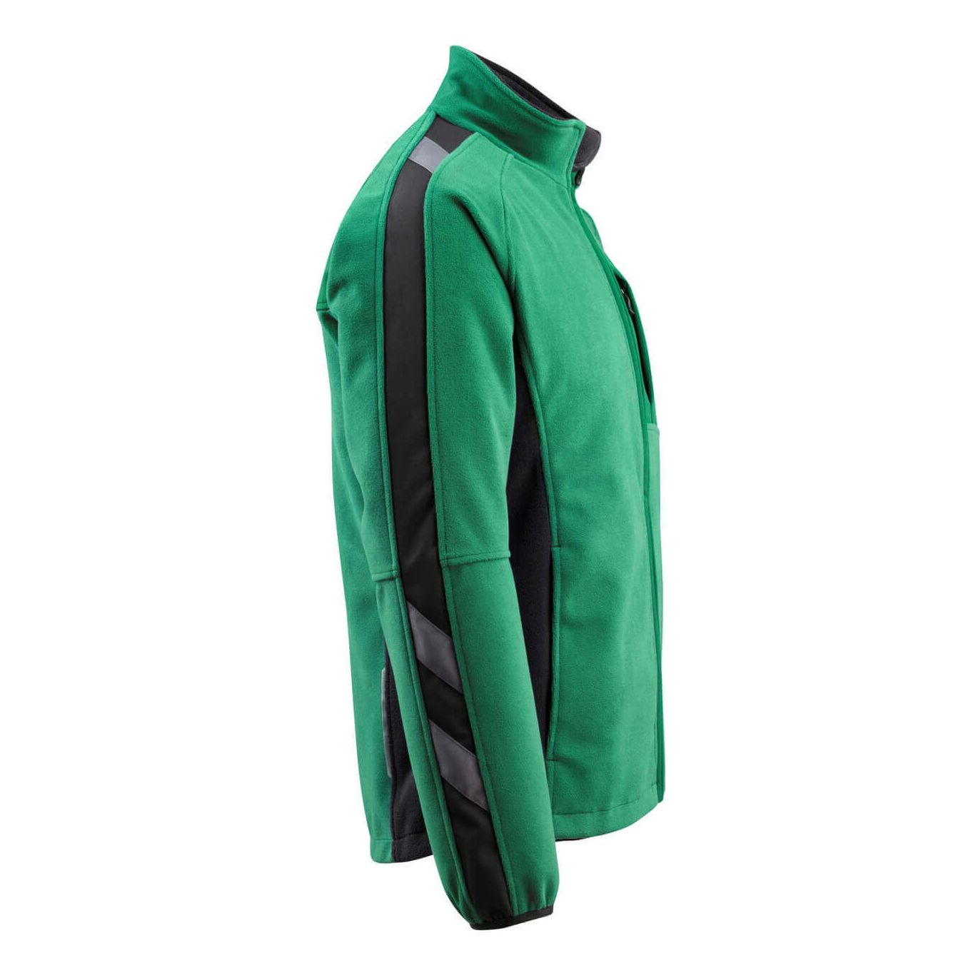 Mascot Marburg Work Fleece Jacket 15603-259 Left #colour_green-black