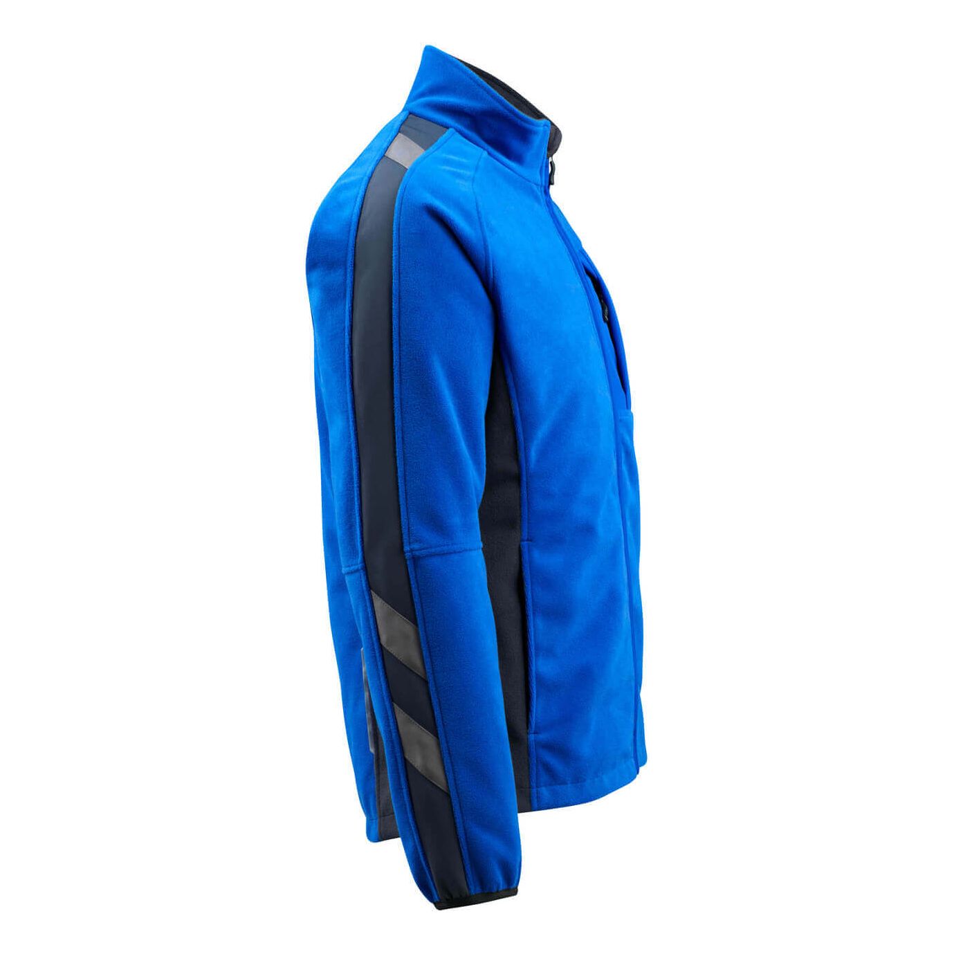 Mascot Marburg Work Fleece Jacket 15603-259 Left #colour_royal-blue-dark-navy-blue