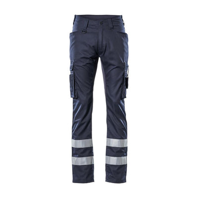 Mascot Marseille Work Trousers 17879-230 Front #colour_dark-navy-blue