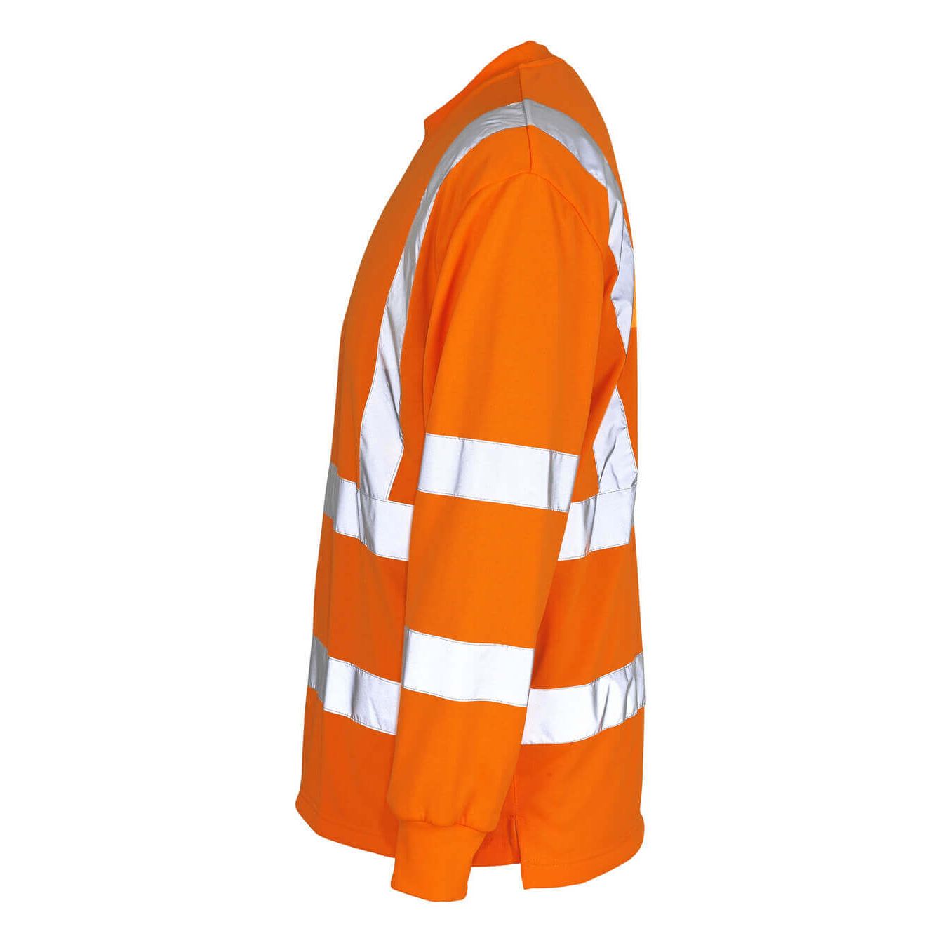 Mascot Melita Hi-Vis Sweatshirt 50106-854 Right #colour_hi-vis-orange