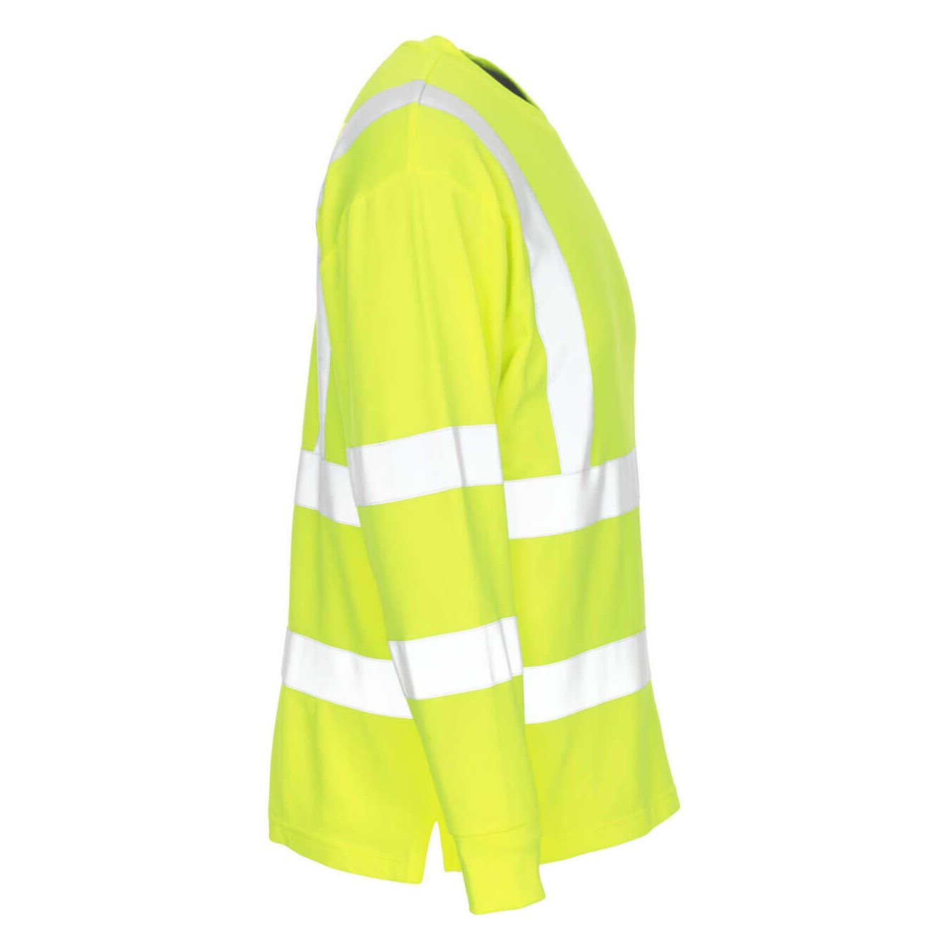 Mascot Melita Hi-Vis Sweatshirt 50106-854 Left #colour_hi-vis-yellow