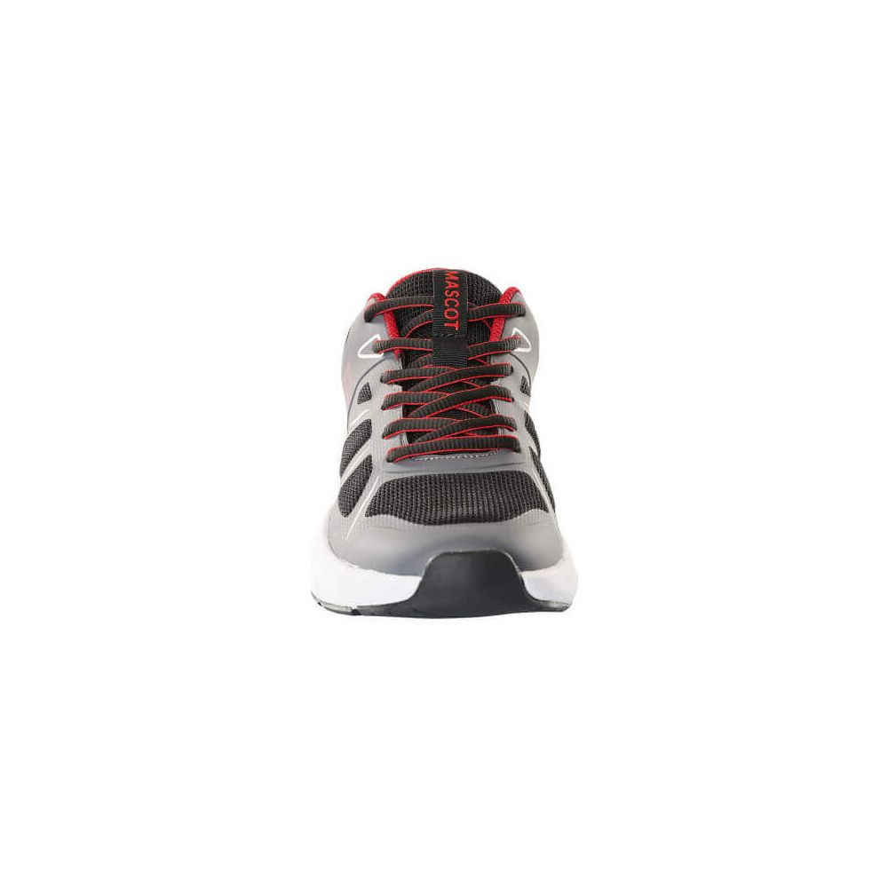 Mascot Metal Free Sneakers F0950-909 Right #colour_black-dark-anthracite-grey-red
