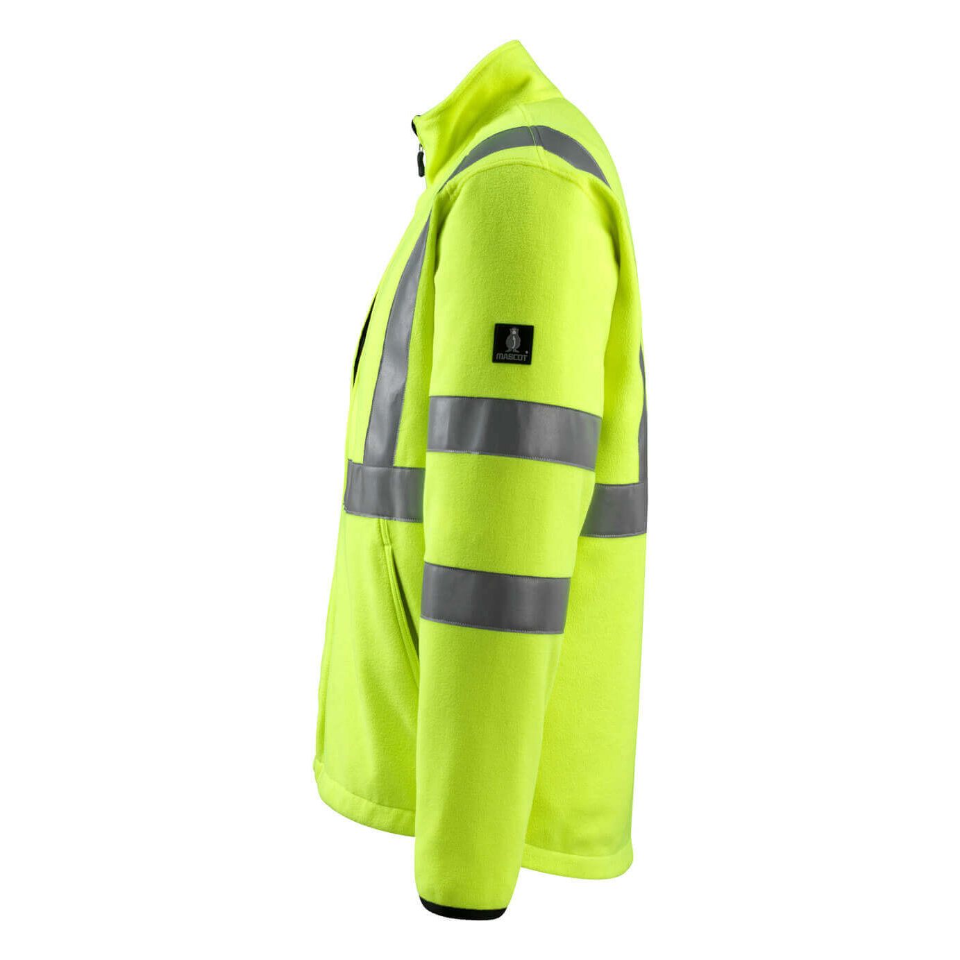 Mascot Mildura Hi-Vis Fleece Jacket 15903-270 Right #colour_hi-vis-yellow