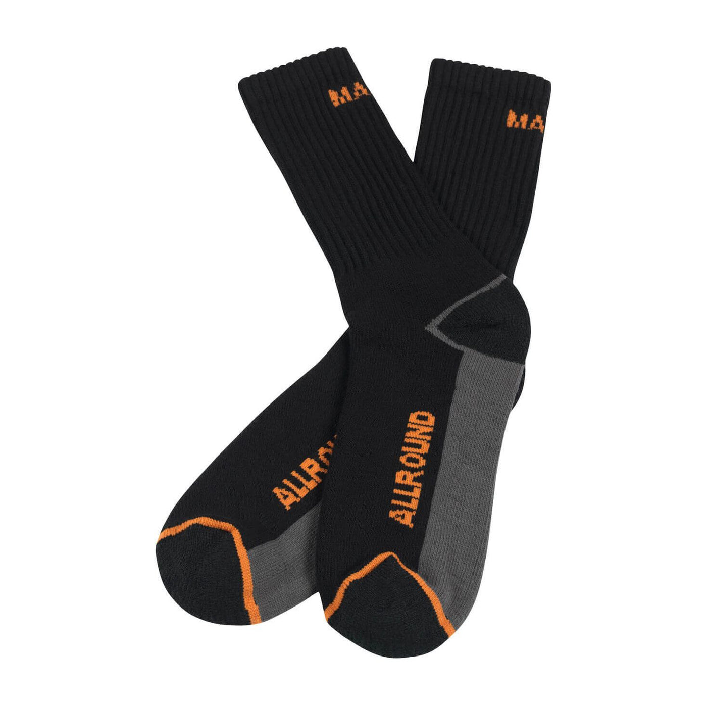 Mascot Mongu Work Socks 50454-913 Front #colour_black