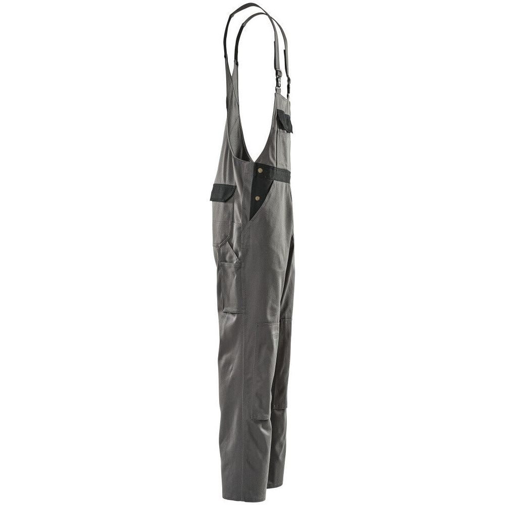 Mascot Monza Bib Brace Overall 00962-630 Left #colour_anthracite-grey-black