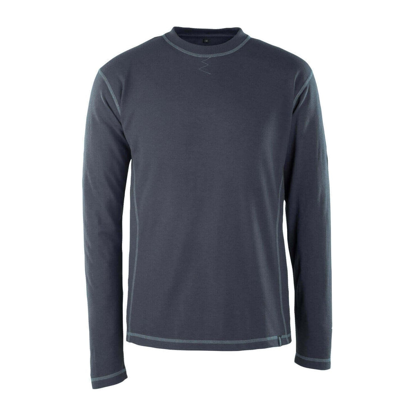 Mascot Muri Flame-Retardant Long-Sleeved T-shirt 50119-927 Front #colour_dark-navy-blue