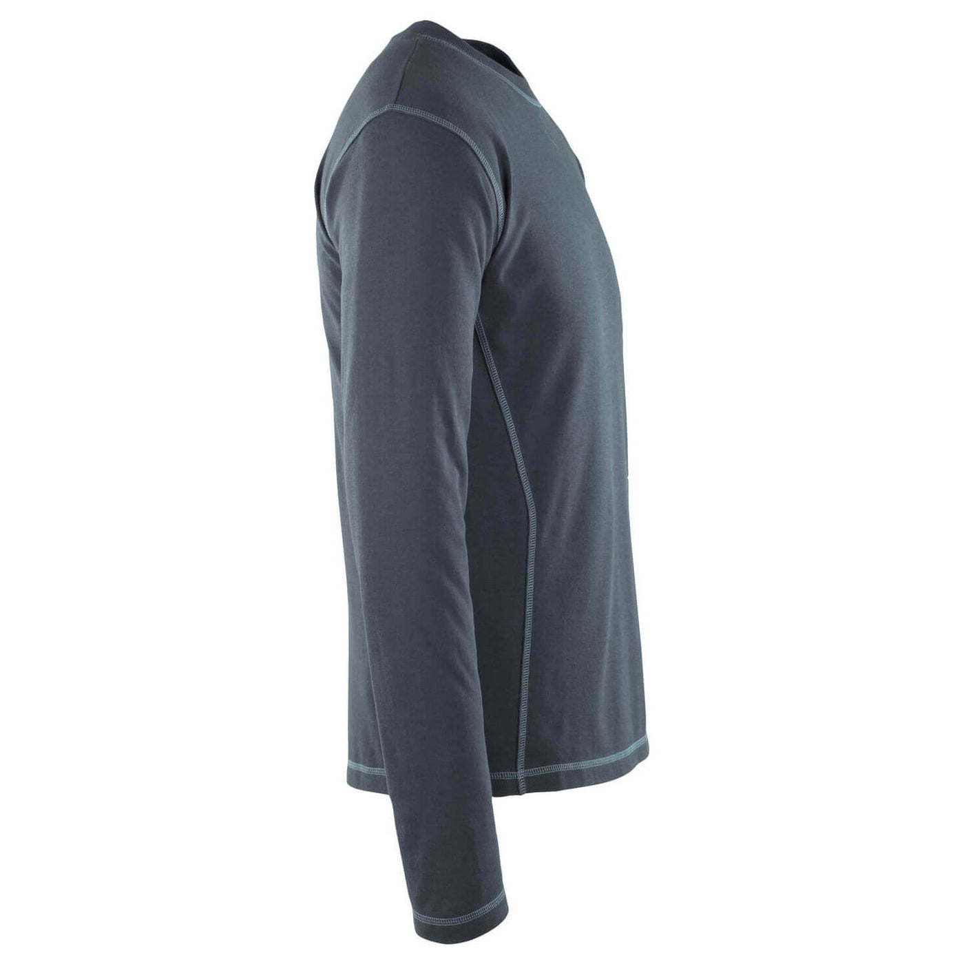 Mascot Muri Flame-Retardant Long-Sleeved T-shirt 50119-927 Left #colour_dark-navy-blue