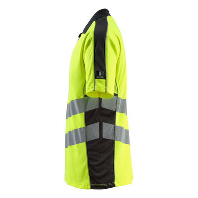 Mascot Murton Hi-Vis Polo shirt 50130-933 Right #colour_hi-vis-yellow-black