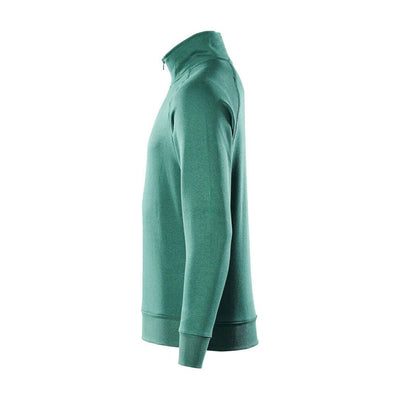 Mascot Nantes Zip-Neck Sweatshirt 50611-971 Right #colour_green