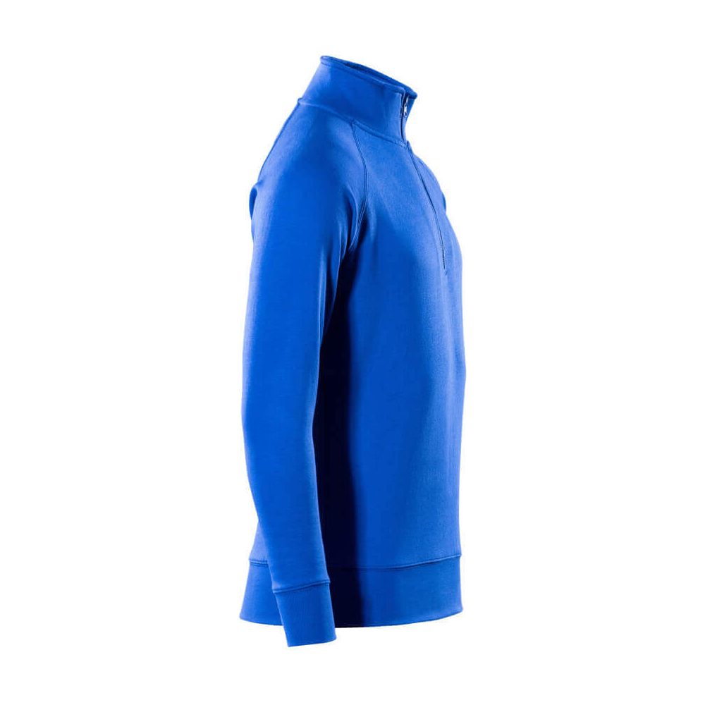 Mascot Nantes Zip-Neck Sweatshirt 50611-971 Left #colour_royal-blue