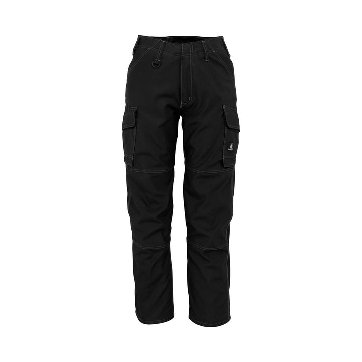 Mascot New Haven Work Trousers 10279-154 Front #colour_black