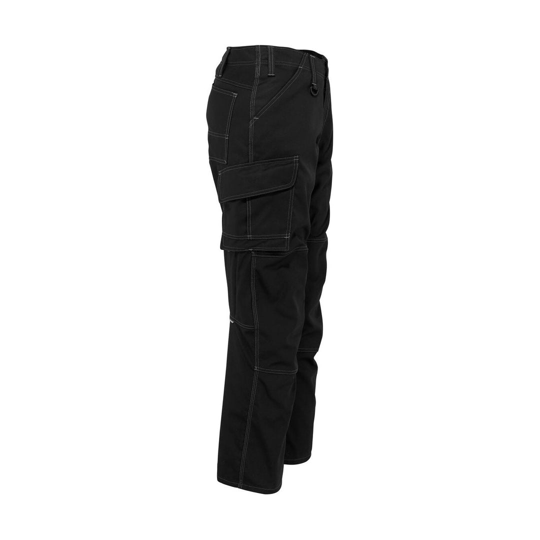 Mascot New Haven Work Trousers 10279-154 Left #colour_black