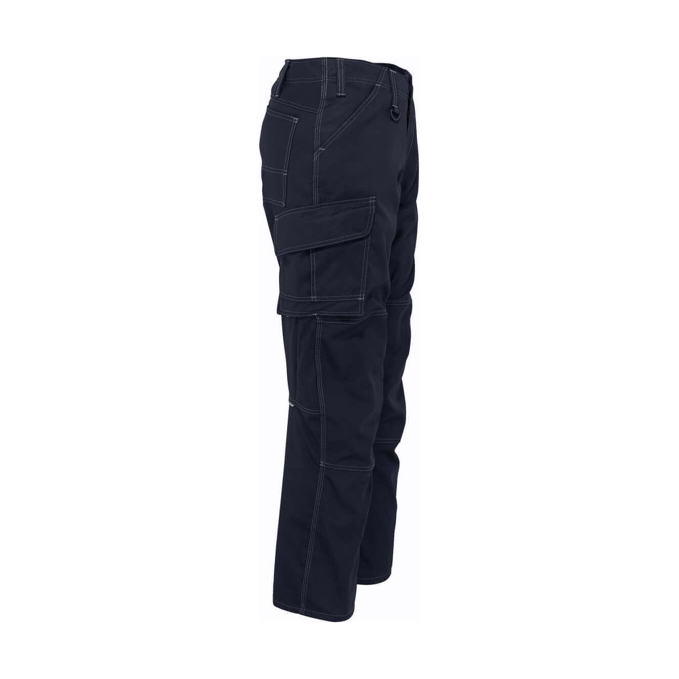 Mascot New Haven Work Trousers 10279-154 Left #colour_dark-navy-blue