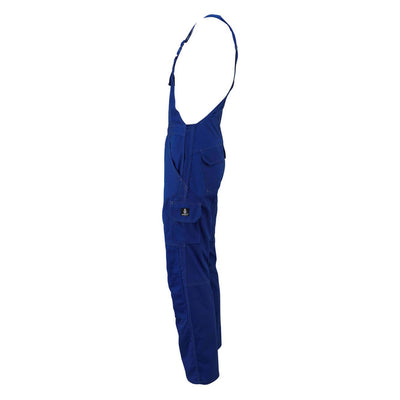 Mascot Newark Bib Brace Overall Trousers 10569-442 Right #colour_royal-blue