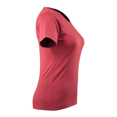 Mascot Nice V-Neck T-shirt 51584-967 Left #colour_raspberry-red