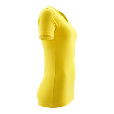 Mascot Nice V-Neck T-shirt 51584-967 Left #colour_sunflower-yellow