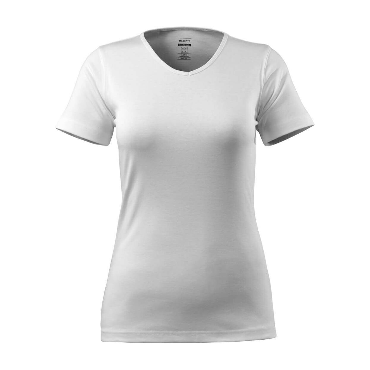 Mascot Nice V-Neck T-shirt 51584-967 Front #colour_white