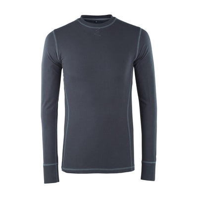 Mascot Olten Protective Base-Layer Shirt 50121-929 Front #colour_dark-navy-blue