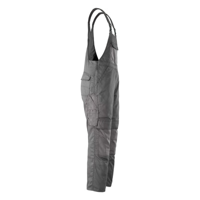 Mascot Orense Bib Overall Kneepad-Pockets 08269-010 Left #colour_anthracite-grey