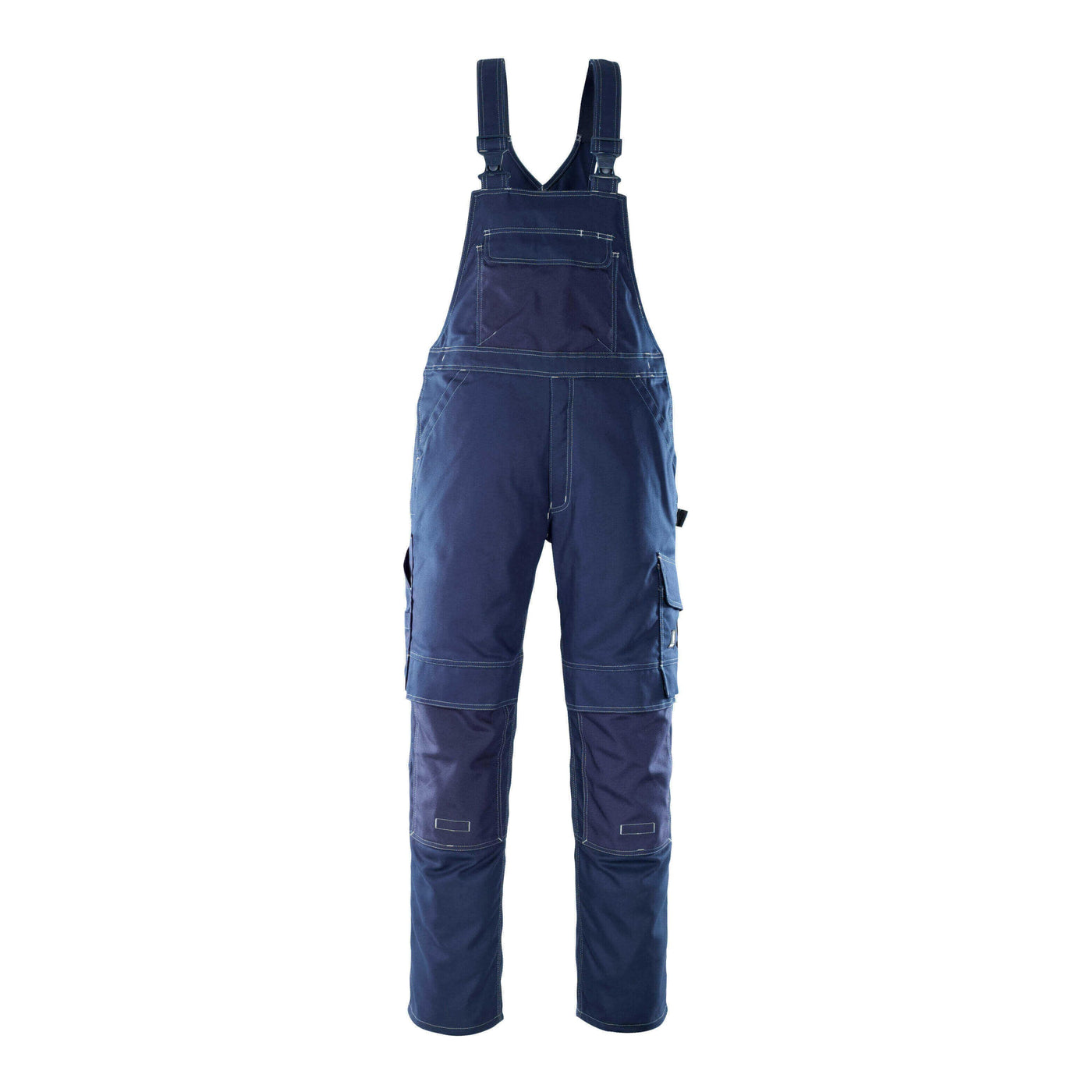 Mascot Orense Bib Overall Kneepad-Pockets 08269-010 Front #colour_navy-blue