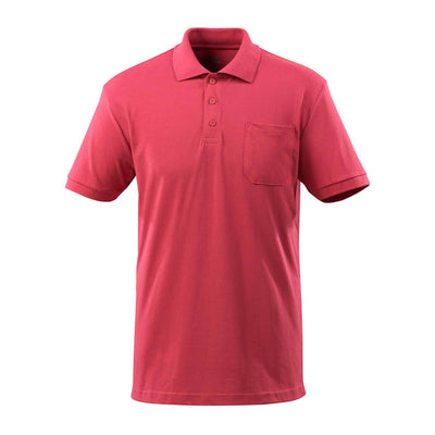 Mascot Orgon Polo Shirt Chest-Pocket 51586-968 Front #colour_raspberry-red
