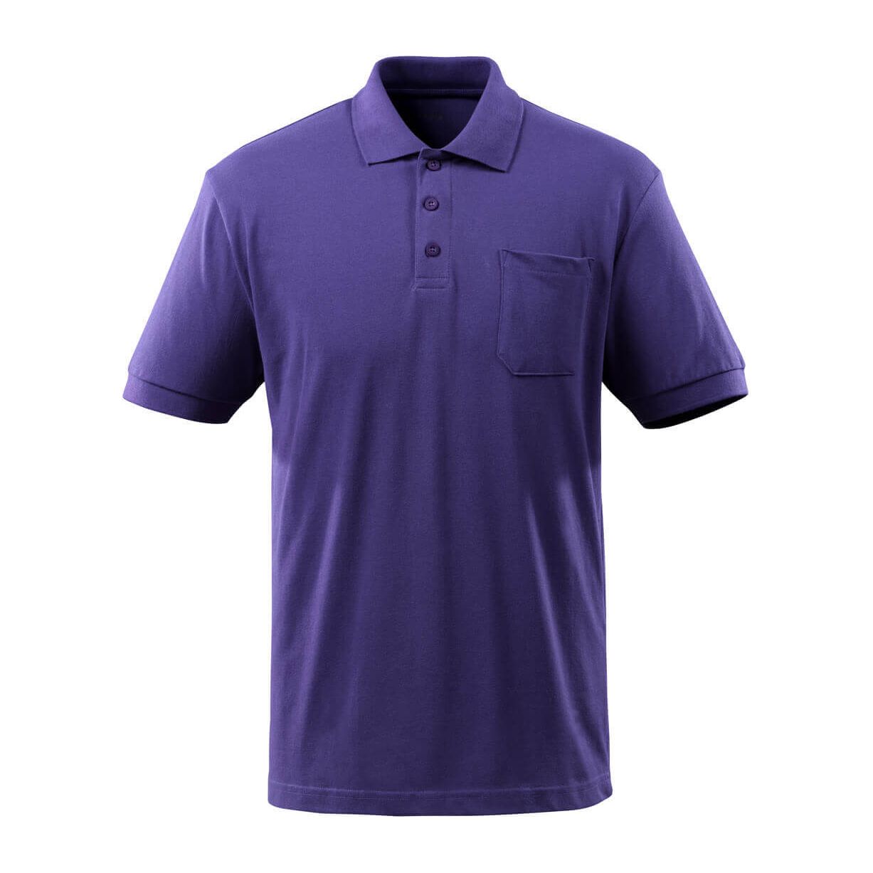 Mascot Orgon Polo Shirt Chest-Pocket 51586-968 Front #colour_violet-blue