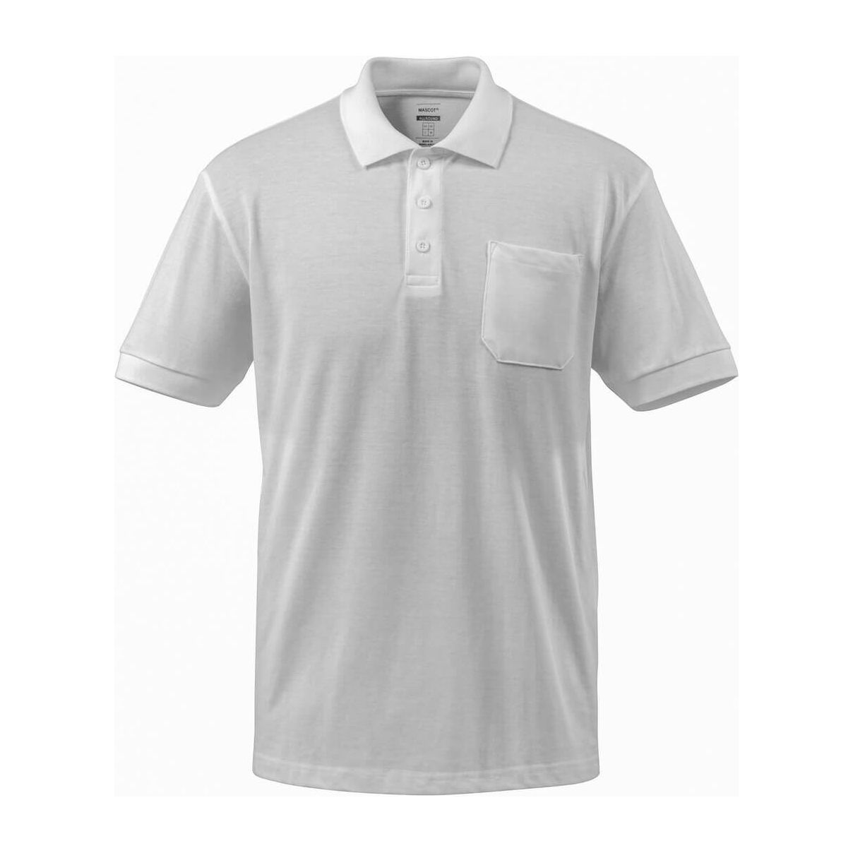 Mascot Orgon Polo Shirt Chest-Pocket 51586-968 Front #colour_white