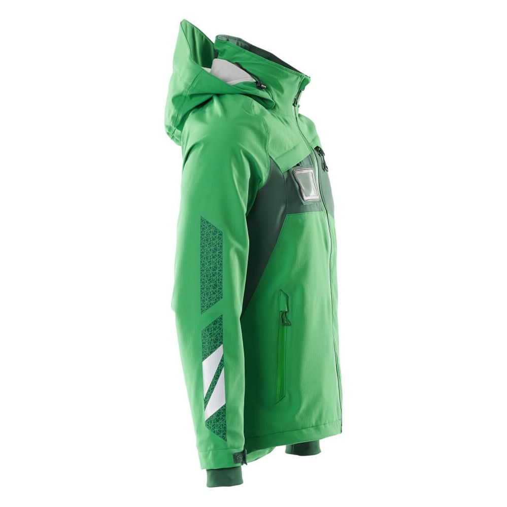 Mascot Outer Shell Jacket 18001-249 Left #colour_grass-green-green