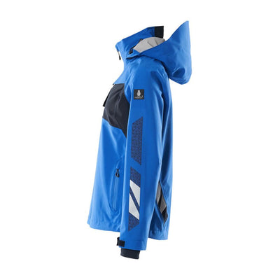 Mascot Outer Shell-Jacket 18011-249 Right #colour_azure-blue-dark-navy-blue