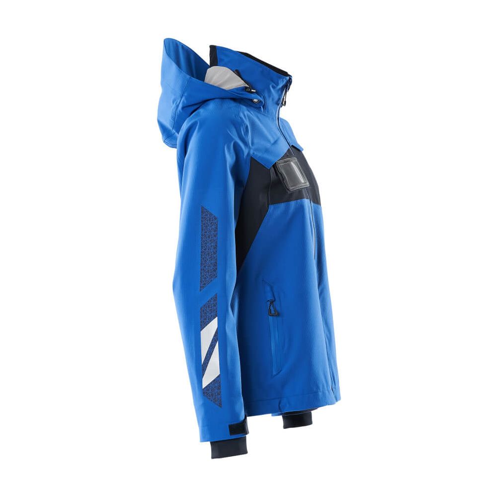 Mascot Outer Shell-Jacket 18011-249 Left #colour_azure-blue-dark-navy-blue