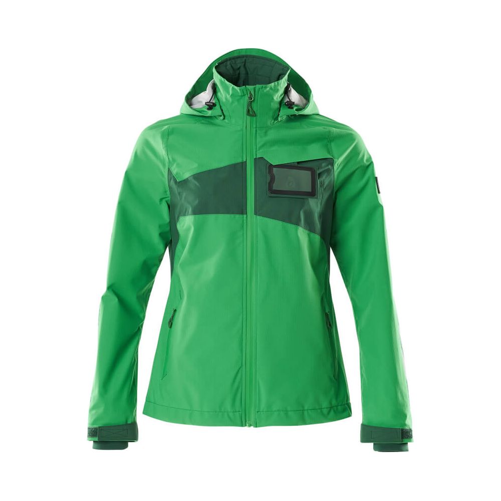 Mascot Outer Shell-Jacket 18011-249 Front #colour_grass-green-green