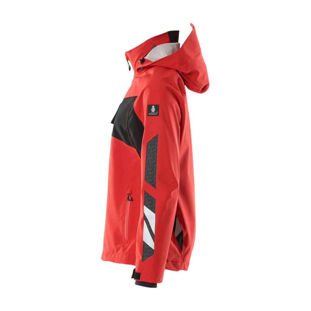 Mascot Outer Shell-Jacket 18011-249 Right #colour_traffic-red-black
