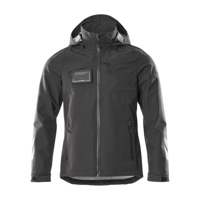 Mascot Outer-Shell Jacket Waterproof 18301-231 Front #colour_black
