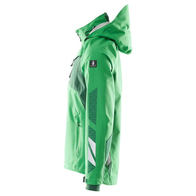 Mascot Outer-Shell Jacket Waterproof 18301-231 Right #colour_grass-green-green