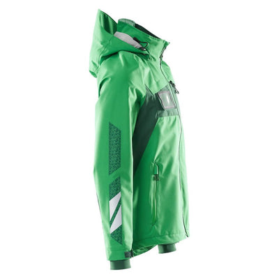 Mascot Outer-Shell Jacket Waterproof 18301-231 Left #colour_grass-green-green